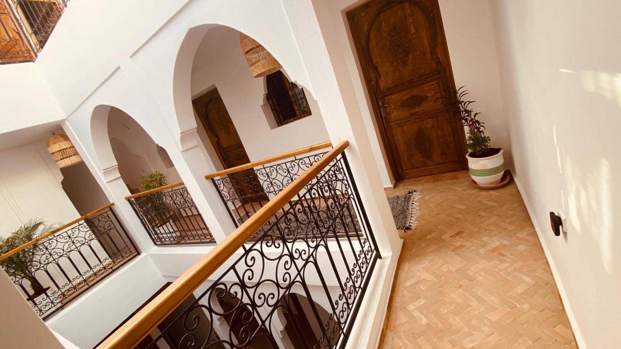 Riad & Spa Sous Le Soleil Chez Jerome Et Pamela Ch Lagon Marrakesh Exterior foto